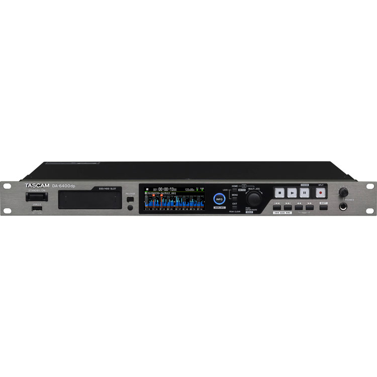 达斯冠 DA-6400 Tascam 64声道数字多轨录音机/播放器 TASCAM DA-6400 64声道录音机
