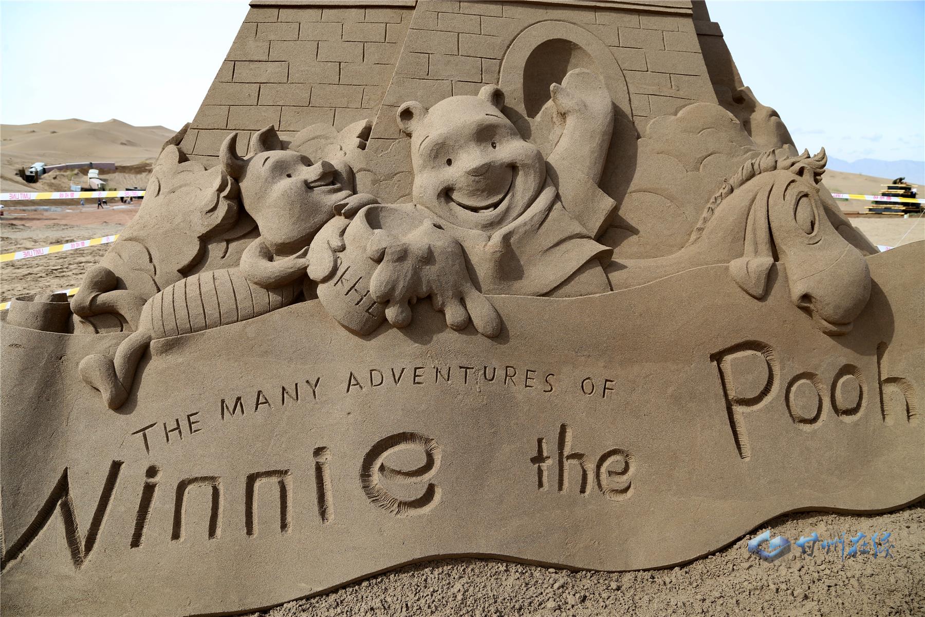 卡通沙雕制作推荐鑫滩沙雕公司全国案例沙雕展图片