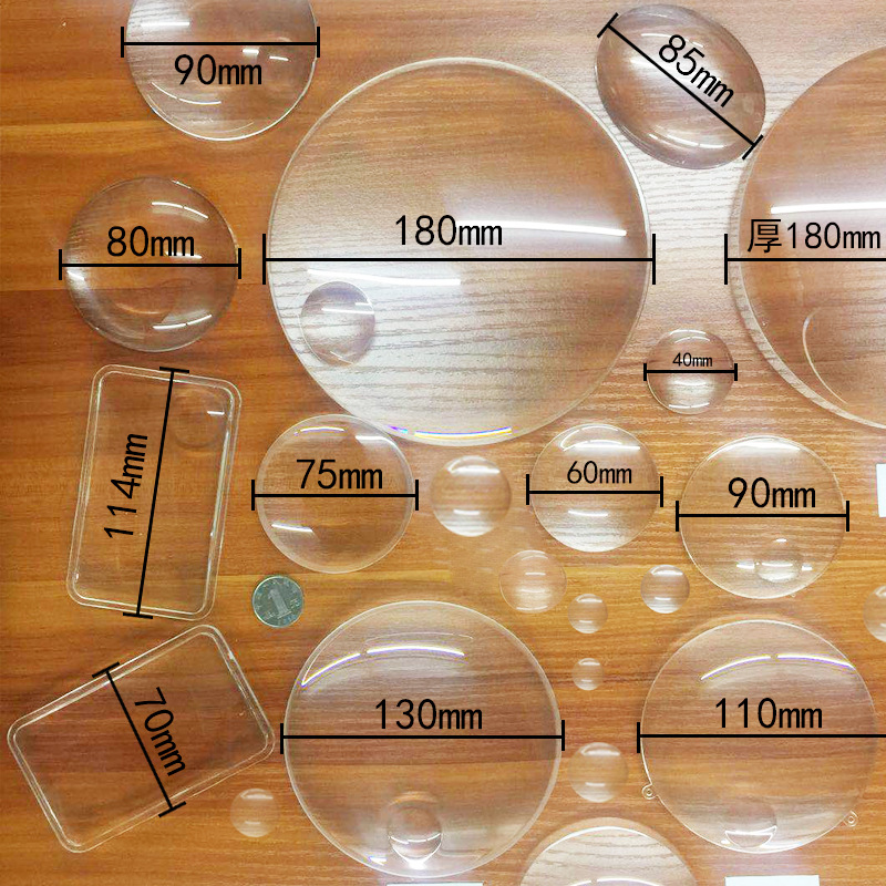 广东供应惠视康PMMA镜片直径40mm亚克力镜片支持定制