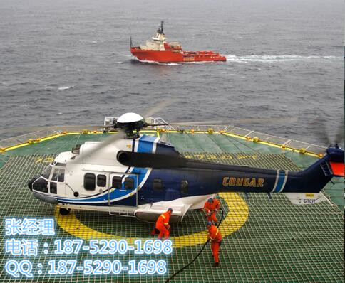 船甲板直升机防滑网 白棕绳/尼龙绳飞机降落网  CCS船检