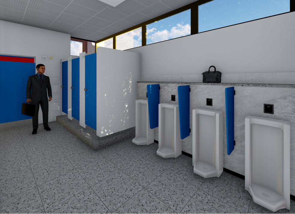 途炜科技智慧公厕管理系统景区火车站服务区厕所监测有无人引导客流卫生间图片
