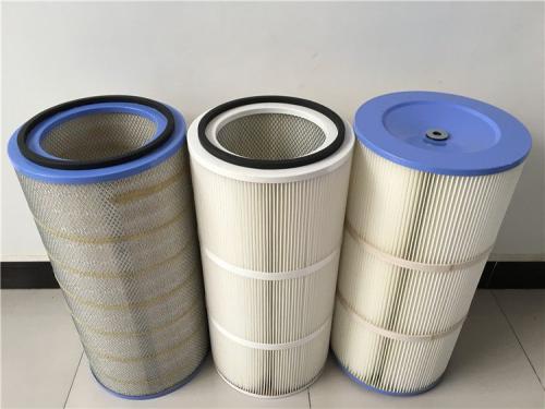 覆膜空气滤筒厂家生产粉尘覆膜空气滤筒  大流量滤芯