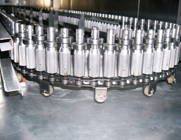 玻璃瓶喷涂线  苏州哥尔达机械设备有限公司图片