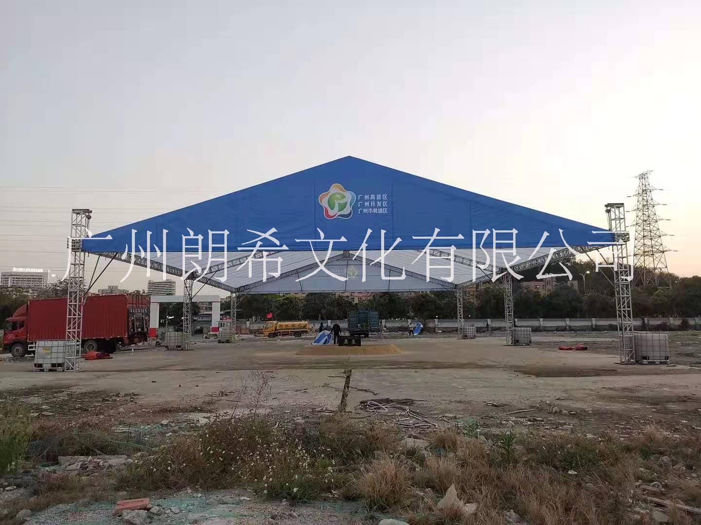 广州太空铝架雨棚搭建篷房出租
