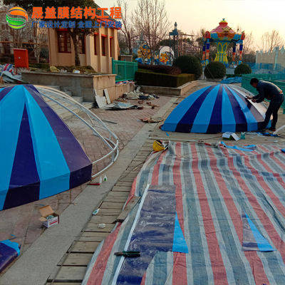 上海遮阳篷厂家 定制西餐厅酒店法式遮阳蓬 户外广告装饰梯形雨篷