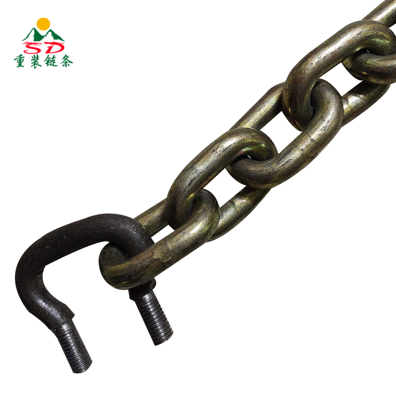 吊装起重链条 定制多品种锰钢链条 矿用刮板机输送链条图片