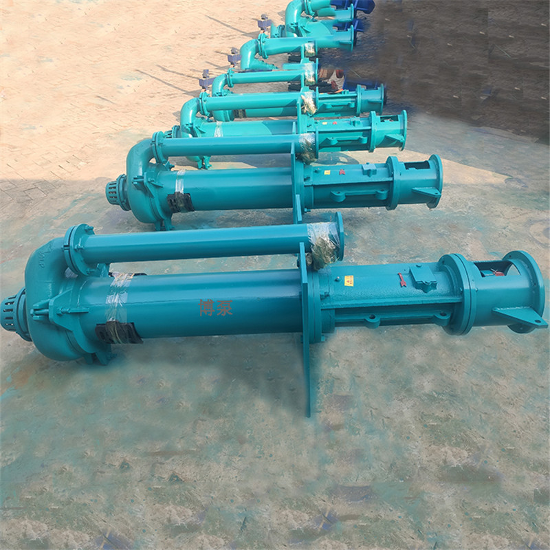博泵供应60QV-SP型液下渣浆泵 单级单吸立式离心泵 定制高浓度渣浆输泵 大流量杂质泵
