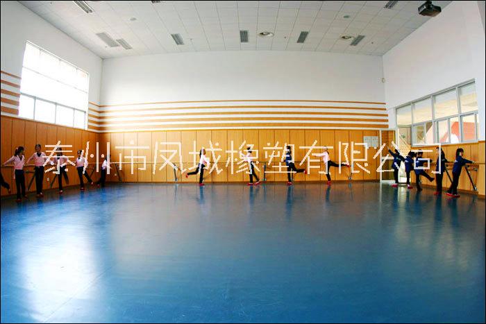 舞蹈教室荔枝纹减震垫 健身房学术管PVC荔枝纹运动地板