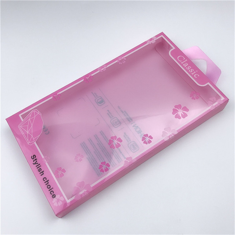 手机壳包装盒 pvc塑胶包装 透明吸塑盒 塑料折盒 电子产品包装盒图片