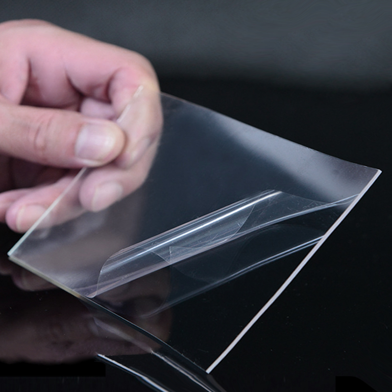 工厂销售PET片材高透PVC透明塑料片环保透明切片耐高温防雾胶片