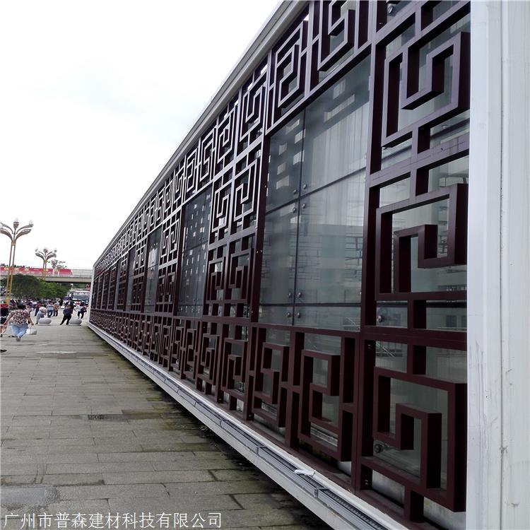 广州市定制外墙金属铝窗花厂家厂家