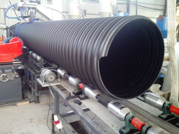 HDPE钢带增强螺旋波纹管哪家好  HDPE钢带增强螺旋波纹管厂家报价