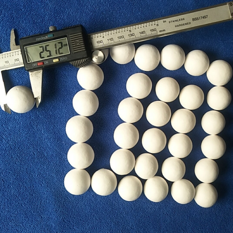 淄博中泽厂家销售 填料用高铝瓷球 氧化铝球