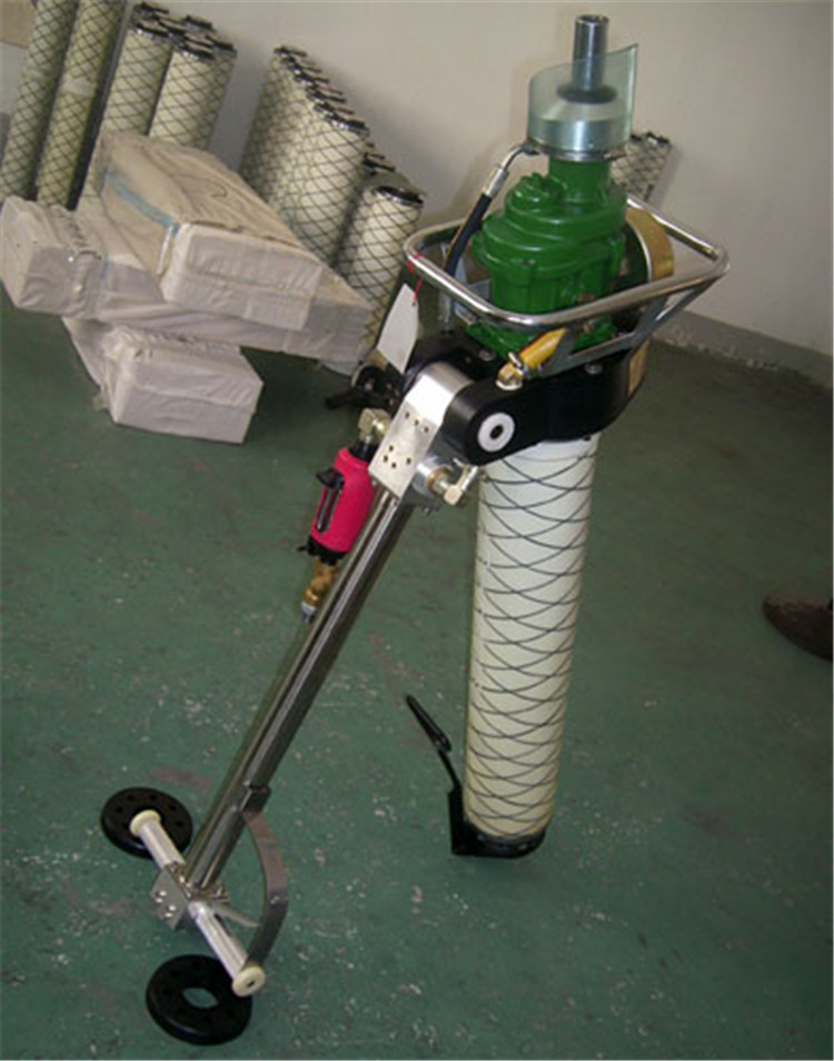 MQT气动锚杆钻机——MQT-110/2.8气动锚杆机、 玻璃钢气腿设计