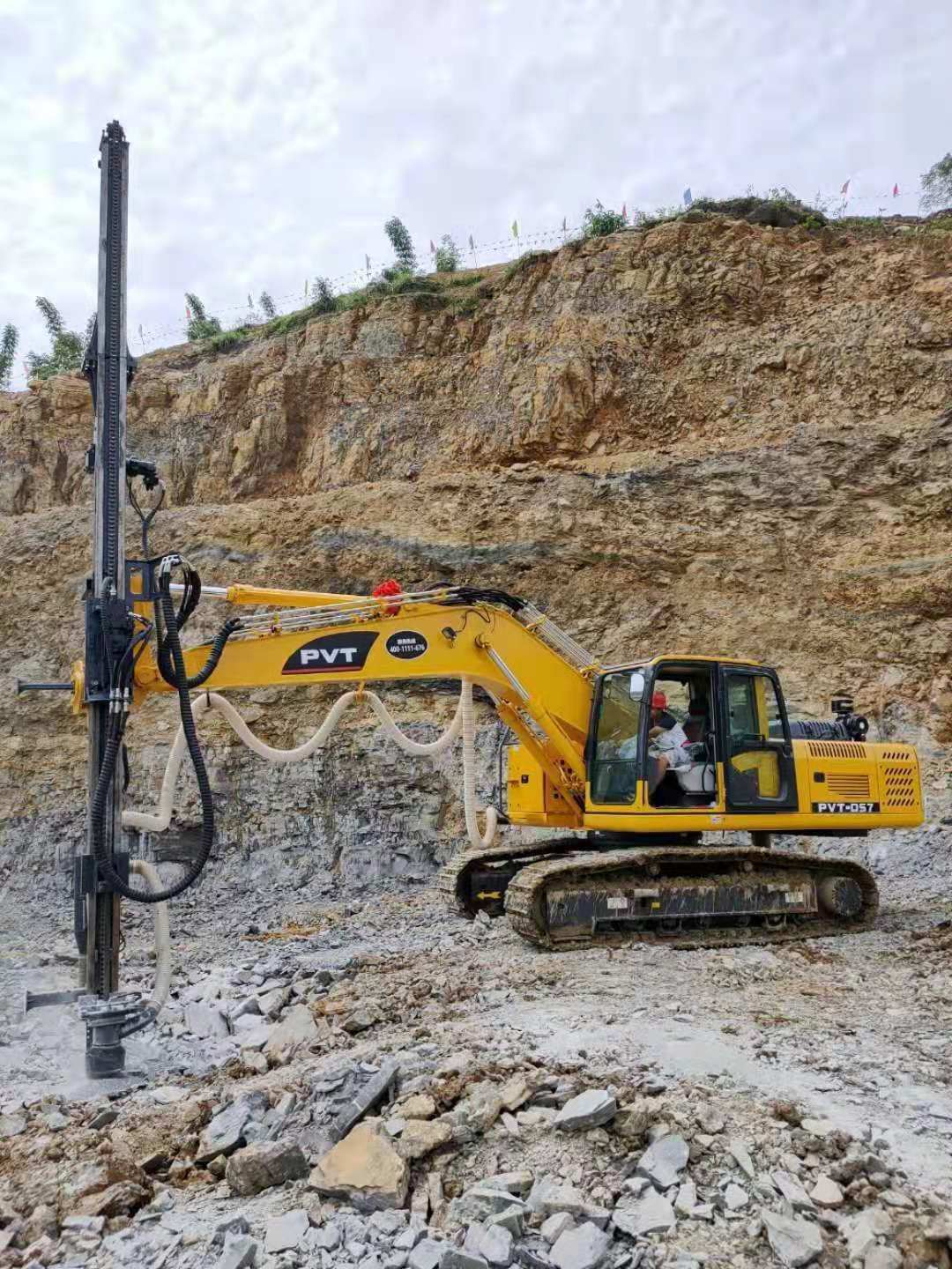 PVT-DS7液压凿岩钻机  适用于矿山的普威特液压凿岩钻机 适用于贵州公路工程的普威特凿岩钻