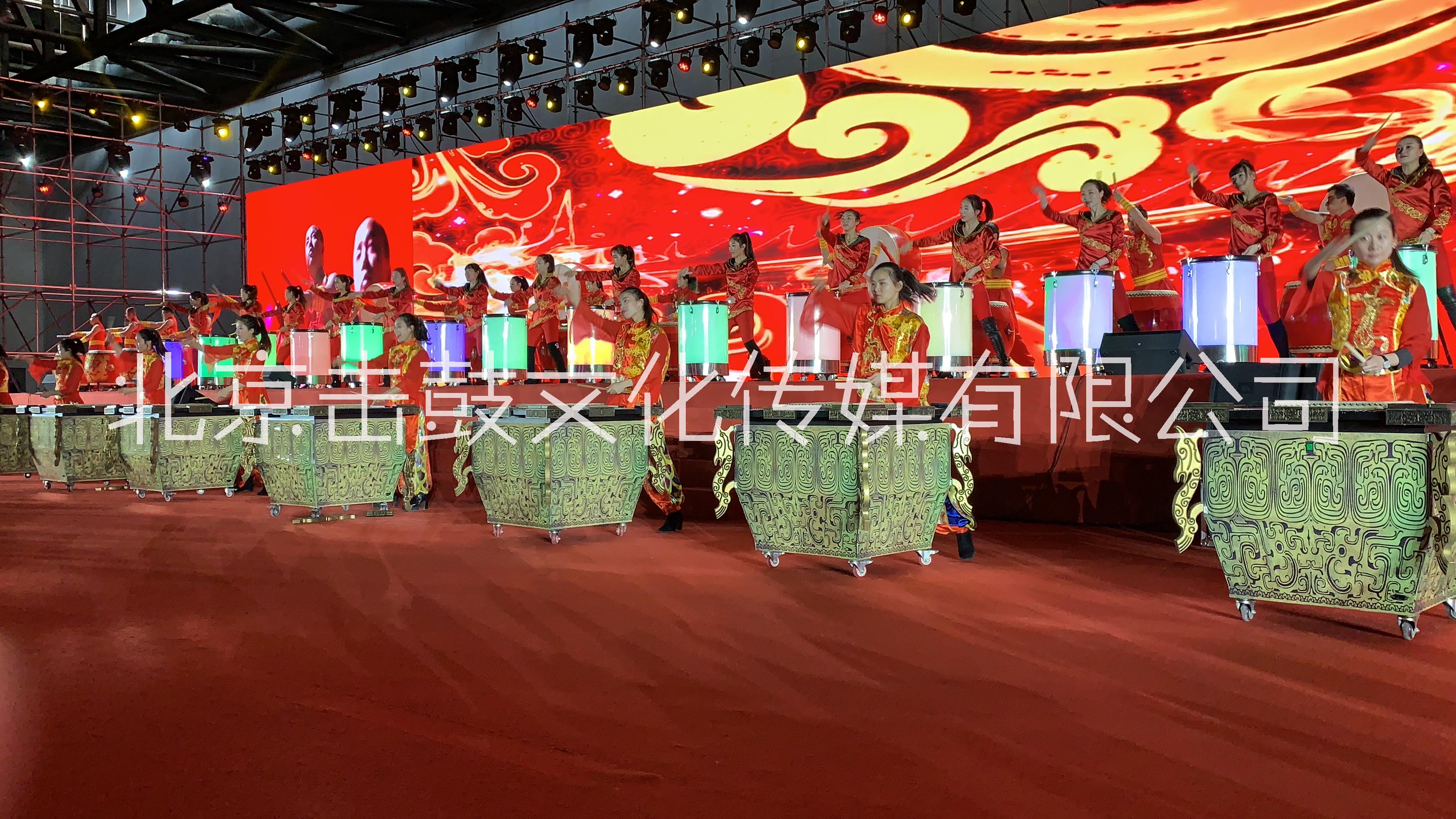 北京大型鼓阵表演北京传统开场节目北京鼓舞演出
