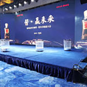 郑州形象墙、会议背景墙、舞台背景墙制作 桁架喷绘写真