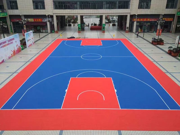 篮球场悬浮地板生产厂家昌冠体育