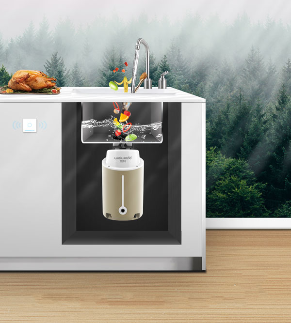 2021年厨房垃圾处理器推荐分析 澳柯德厨房垃圾处理器图片