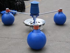 三相380V3kw千瓦叶轮式增氧机养虾鱼蟹浮球打氧泵