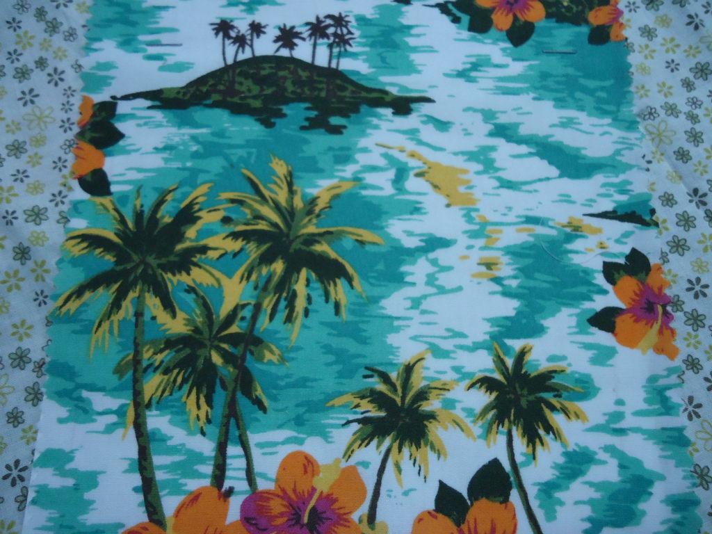 小布料夏威夷风格布料批发   小布料夏威夷风格布料厂家批发