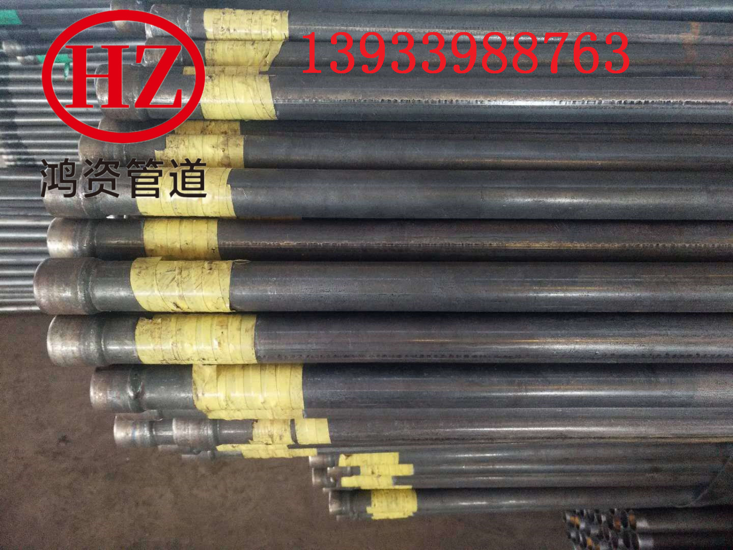 唐山带钢沧州供应声测管套筒式  规格齐全全国发货  焊管声测管