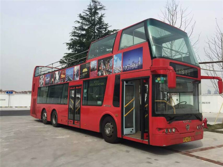 上海巴士服务 双层敞篷观光巴士租赁 婚车租赁 大巴图片
