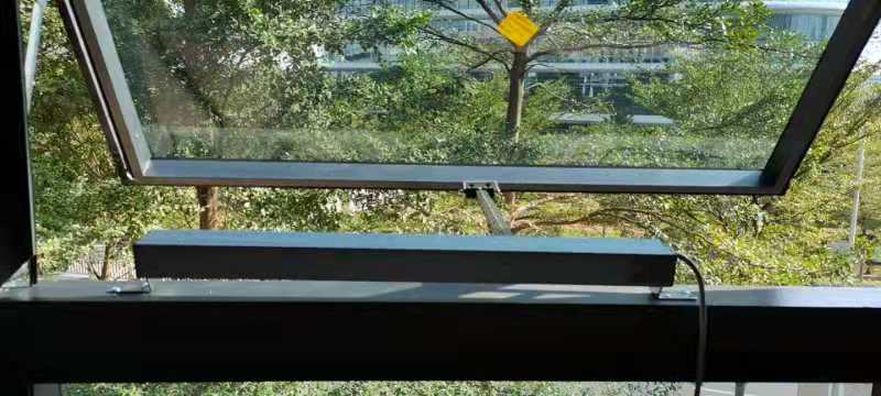 山西阳泉市电动开窗器厂家工程施工 山西阳泉排烟窗开窗器厂家工程施工图片