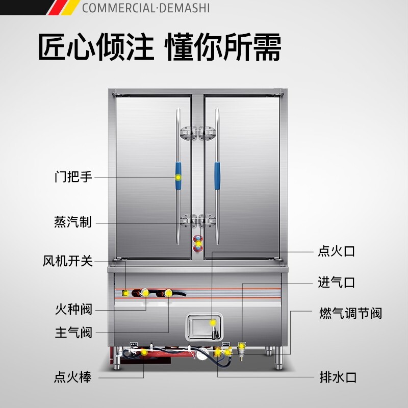 德玛仕海鲜蒸柜SM-A