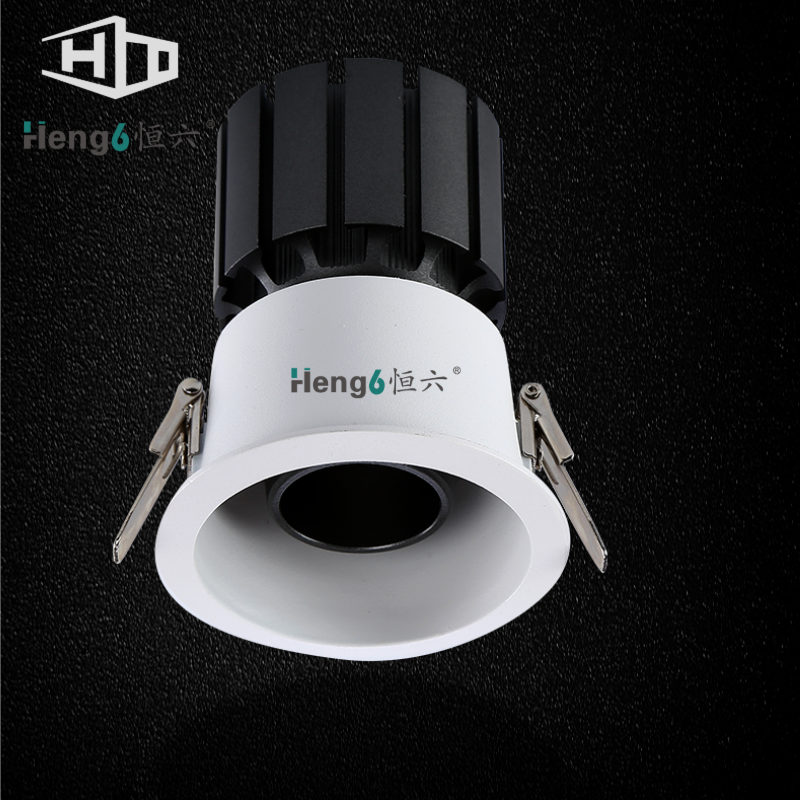 广东恒六智能照明HL-WX55T万向系列LED射灯深防眩智能射灯