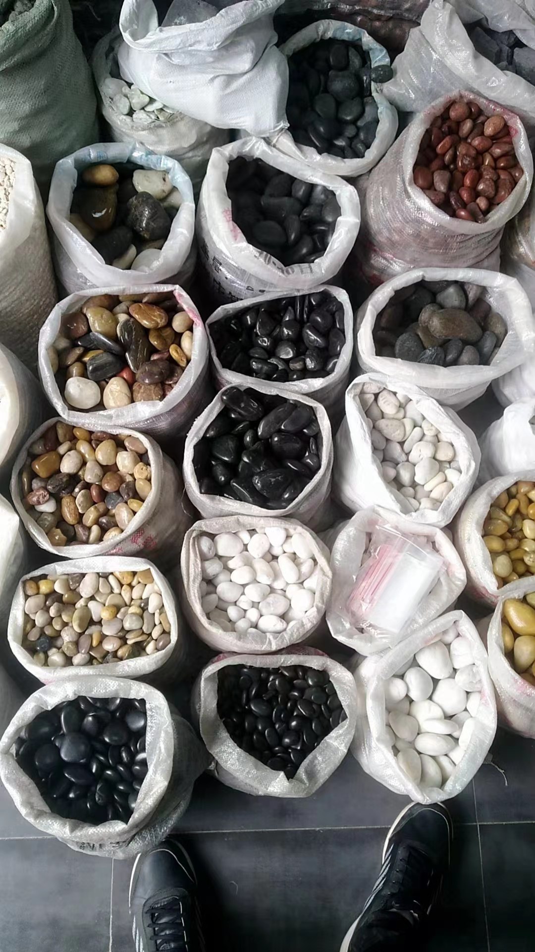 渭南市白石子厂家西安白石子批发 咸阳白色鹅卵石砾石水洗石米石厂家 延安市机制鹅卵石白色小石头卵石销售