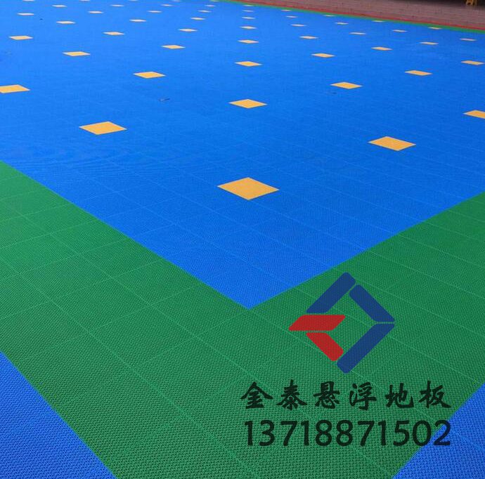 供应济南幼儿园悬浮地板  拼装地板