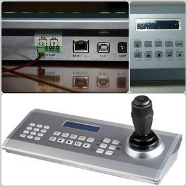 视频会议摄像机控制键盘JINWEISHI/金微视H200 视频会议摄像机控制键盘 VISCA/PELCO-P/D三维控制摇杆