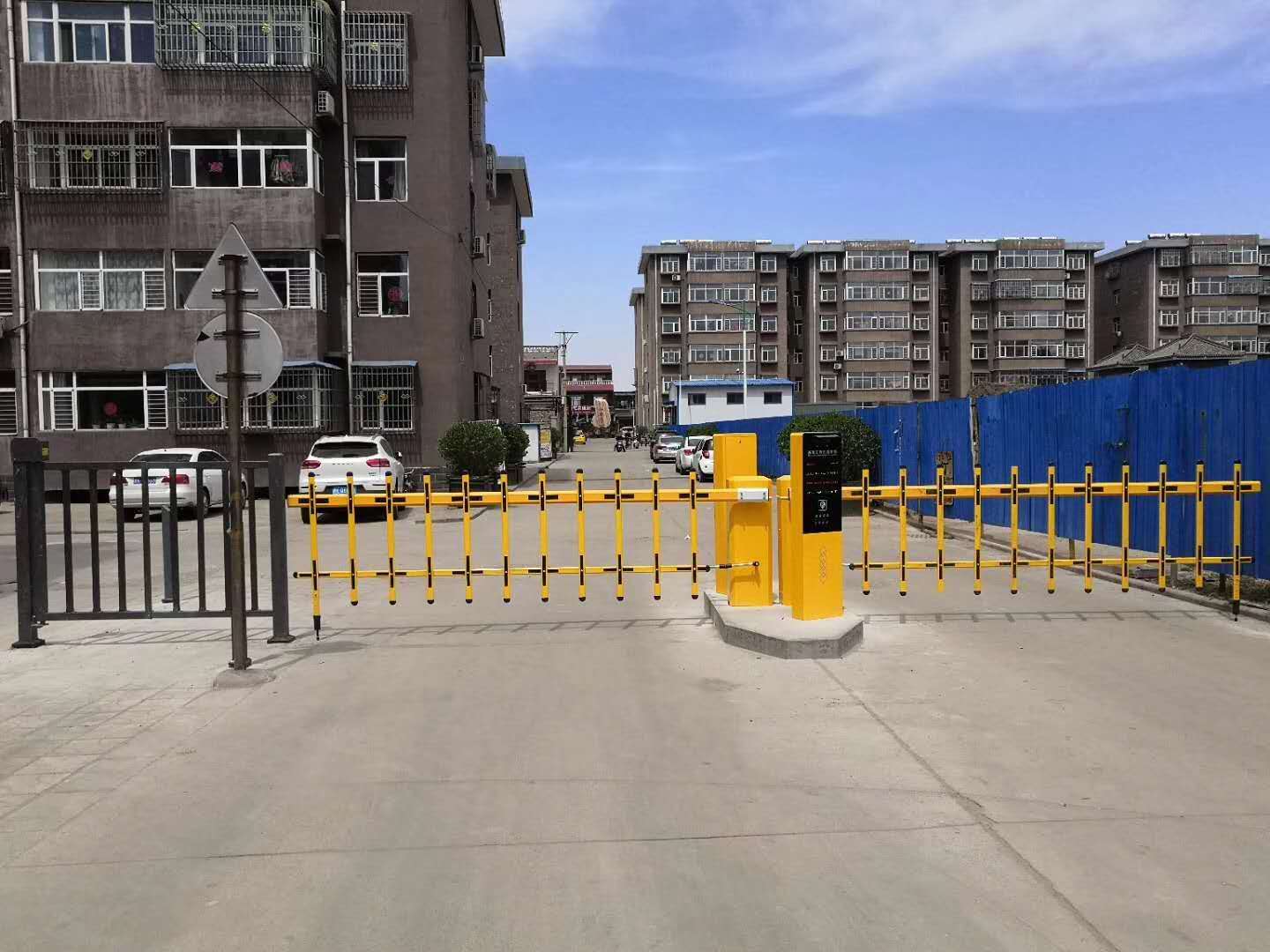 朔州小区停车杆-本地批发-太原智享科技
