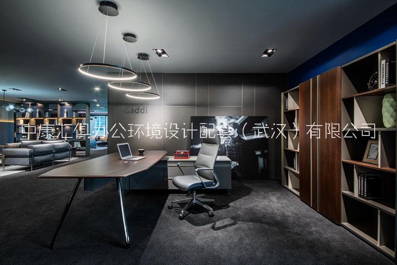 武汉总经理办公桌GD016，办公室家具