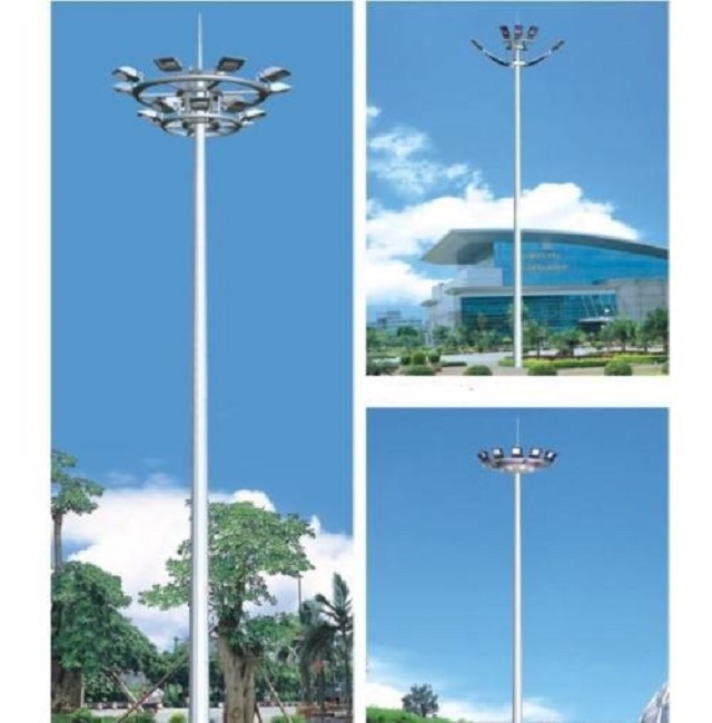 扬州市可定制LED升降式高杆灯广场灯厂家