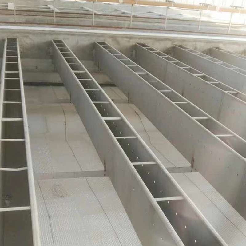 水厂不锈钢集水槽 U型出水堰板  304材质集水槽规格图片