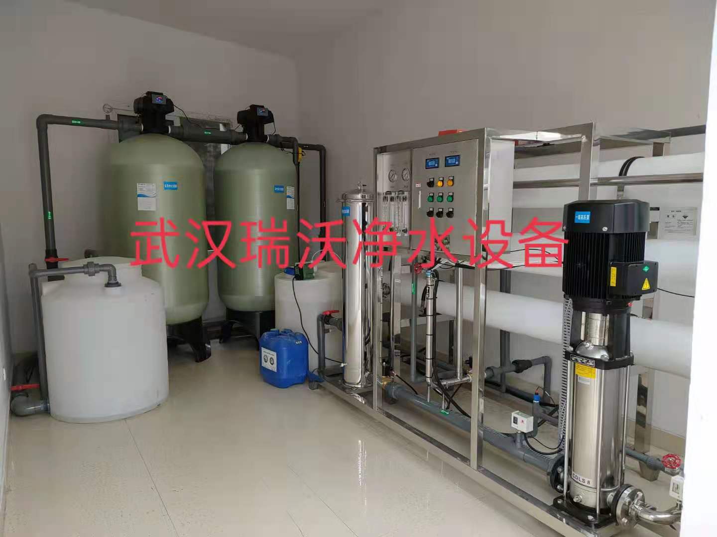 武汉GMP全不锈钢制药纯化水设备 武汉纯水设备 5T/H纯水设备