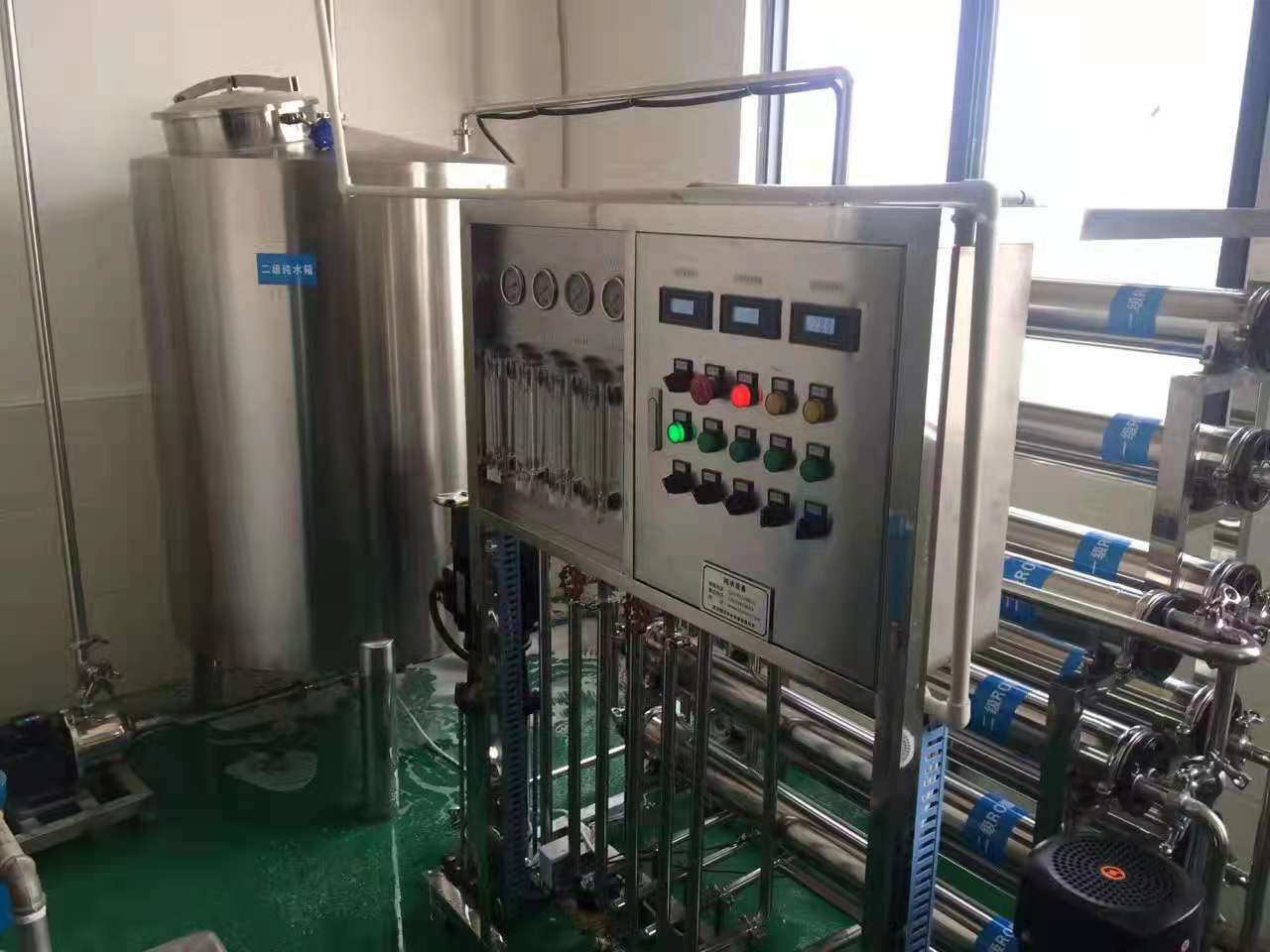 武汉0.5T/H制药GMP纯化水 制药纯水设备