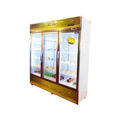 单双门啤酒水柜冷藏展示柜保鲜柜立式商用超市冰箱冰柜饮料柜