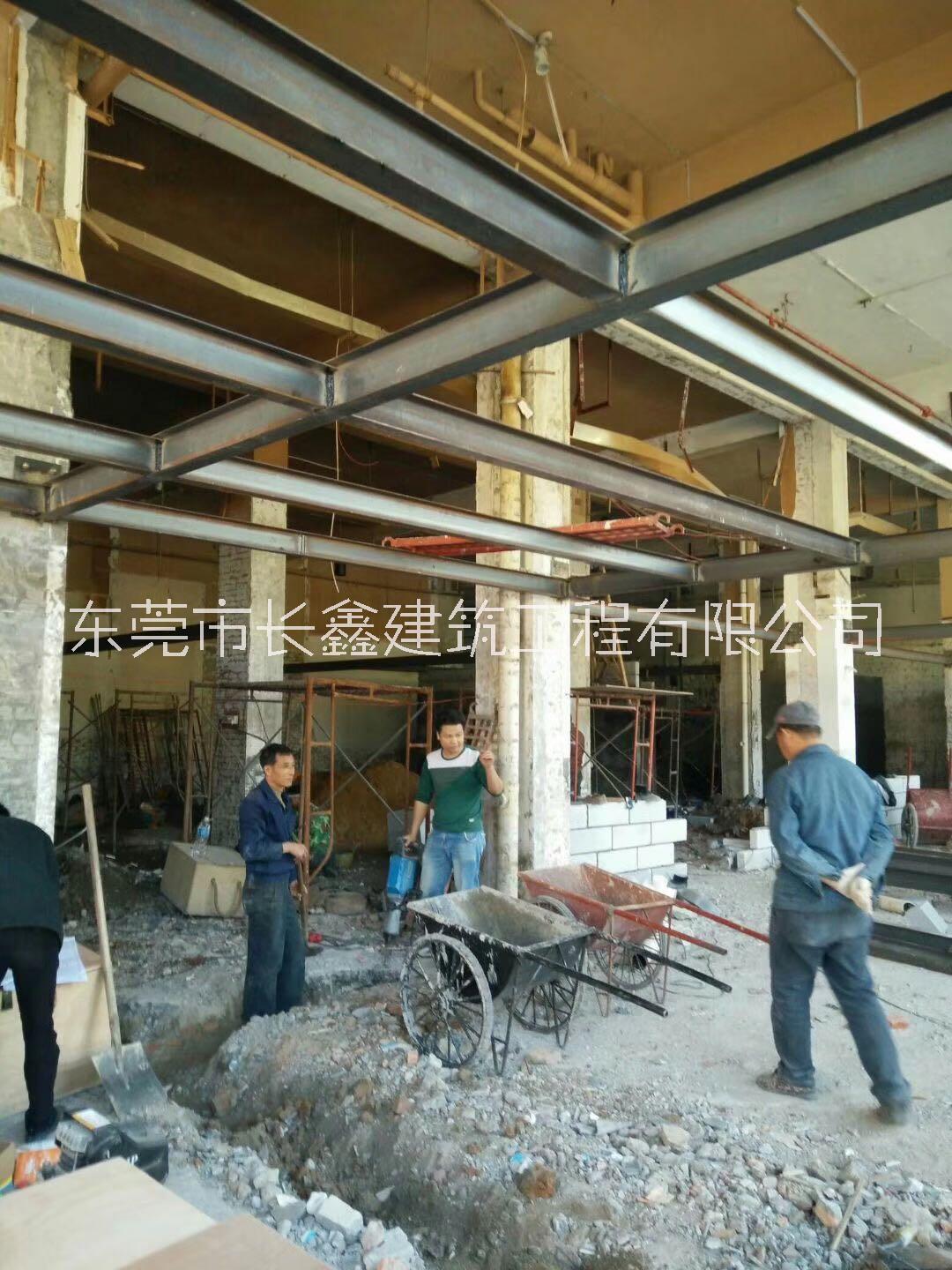 东莞市钢结构阁楼建设工程_钢结构隔层安装_钢结构加层搭建工程