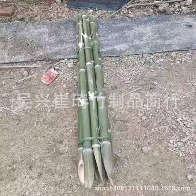 竹竿厂家 大棚打桩用竹子 渔业插网竹杆规格齐全图片