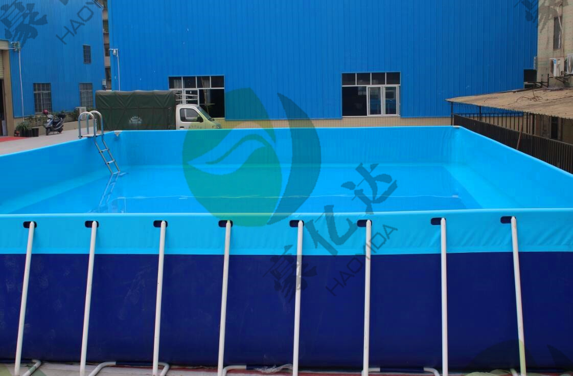 大型支架水池户外移动支架游泳池厂家价格图片