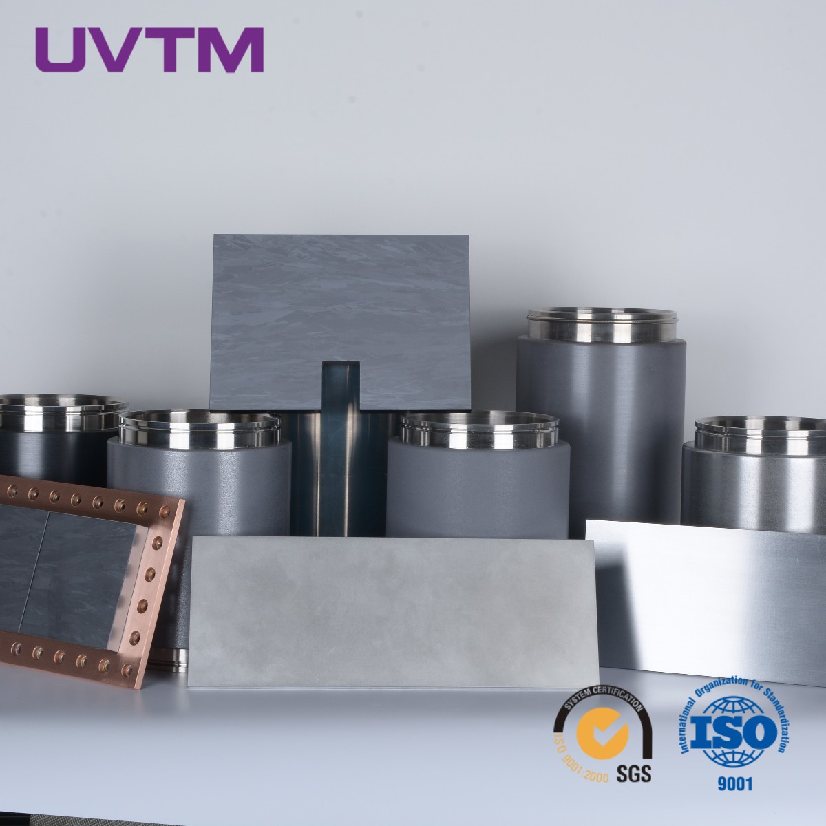 高纯溅射靶材 半导体靶材 镀膜靶材生产厂家（UVTM）