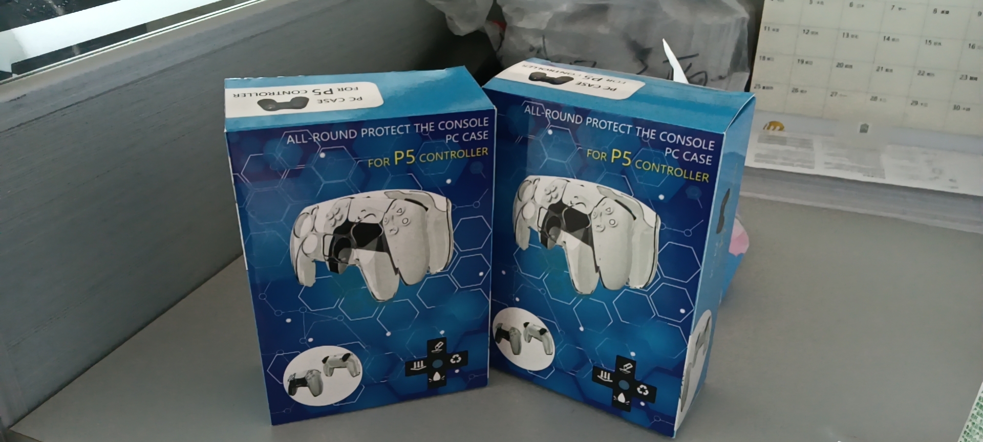 PS5游戏手柄彩盒定制批发