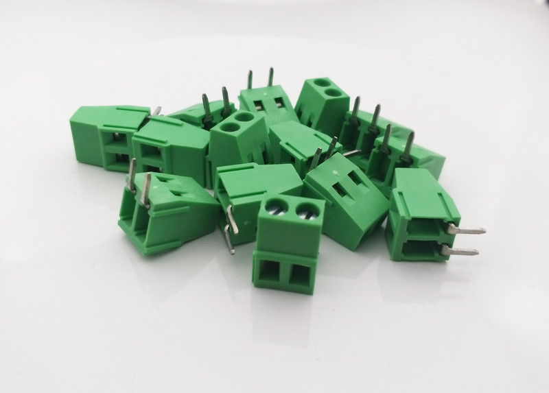 红外线升降式接线端子绿色5.0MM连接器 FET2.5-XX-500-0