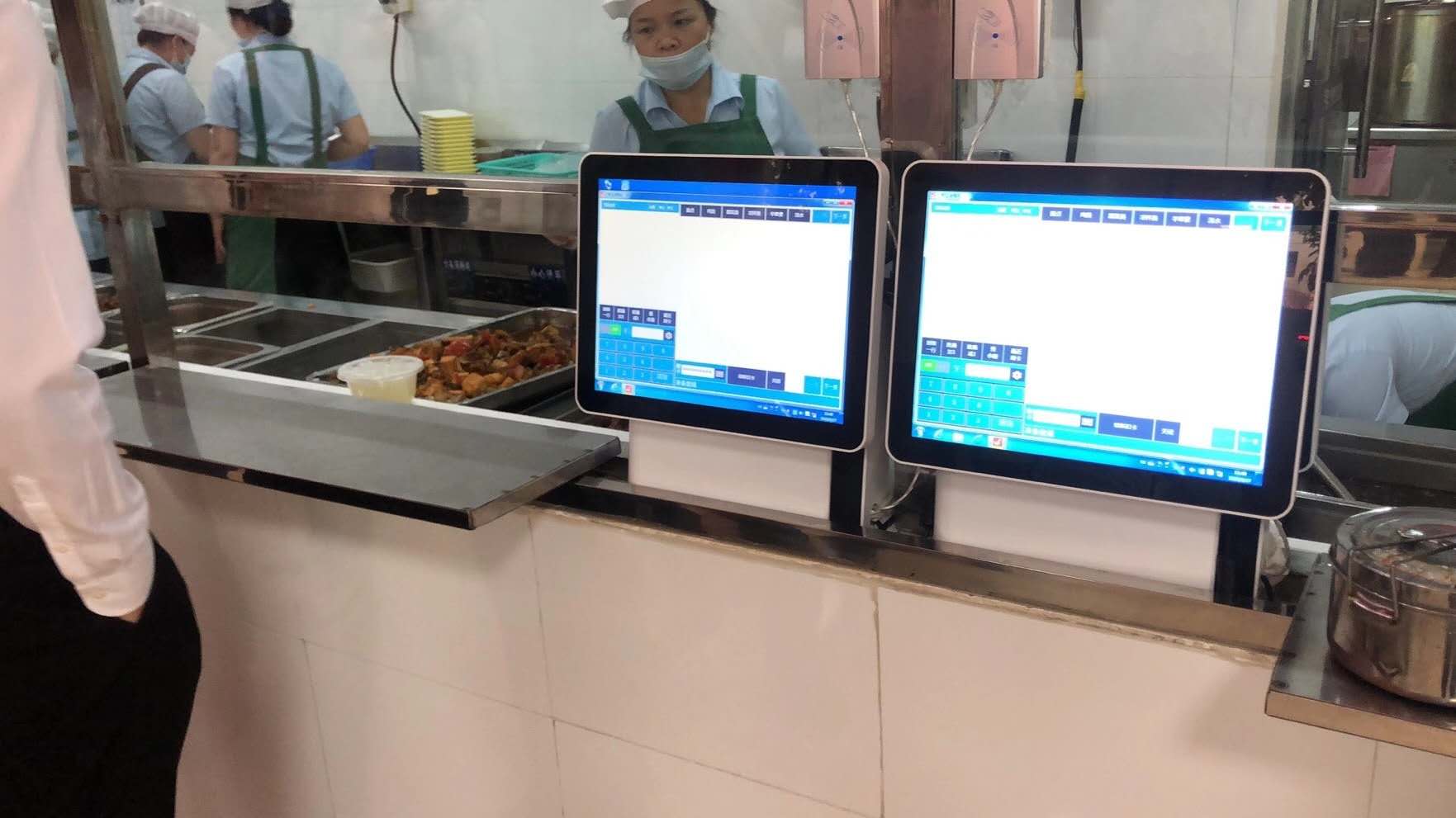 云卡物联 食堂订餐系统一体机,APP订餐系统 应用