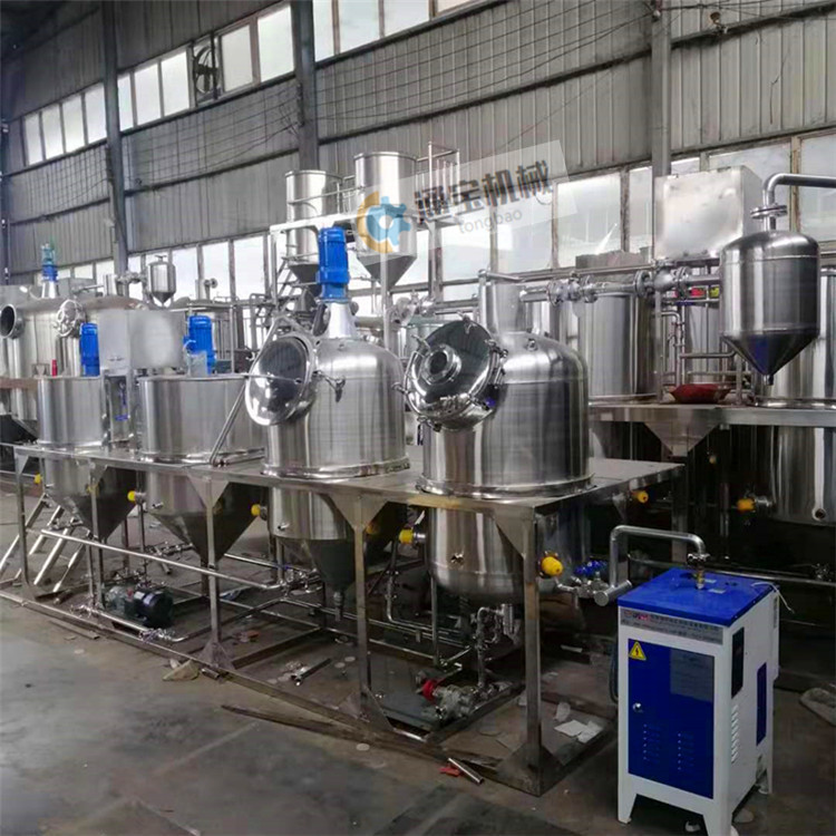 郑州市山茶油精炼机 核桃油精炼加工设备厂家