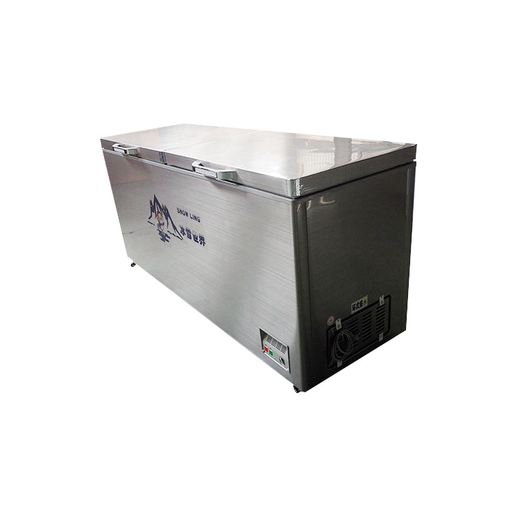 卧式冷冻柜商用冻肉冷柜大冰柜大容量不锈钢