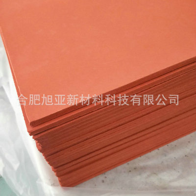 长期提供发泡橡胶板 红色耐高温硅胶板 硅橡胶发泡板定制